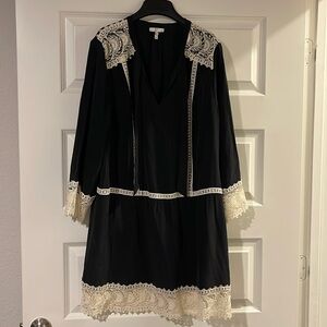 Joie silk and lace dress